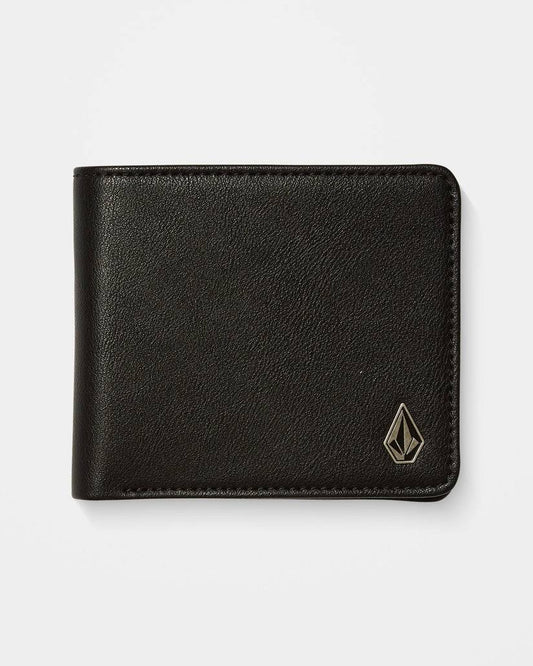 Volcom Slim Stone Wallet - Black