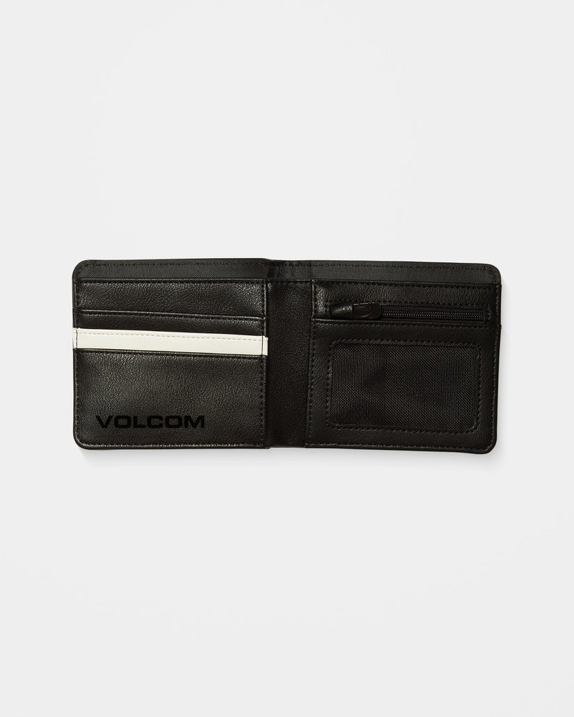 Volcom Slim Stone Wallet - Black