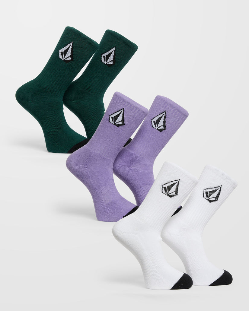 Volcom Full Stone Socks (3 pack) - Multi