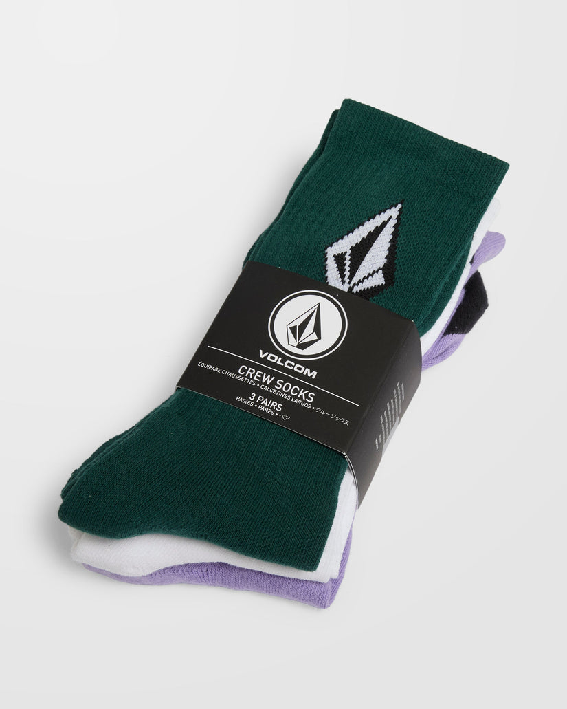 Volcom Full Stone Socks (3 pack) - Multi