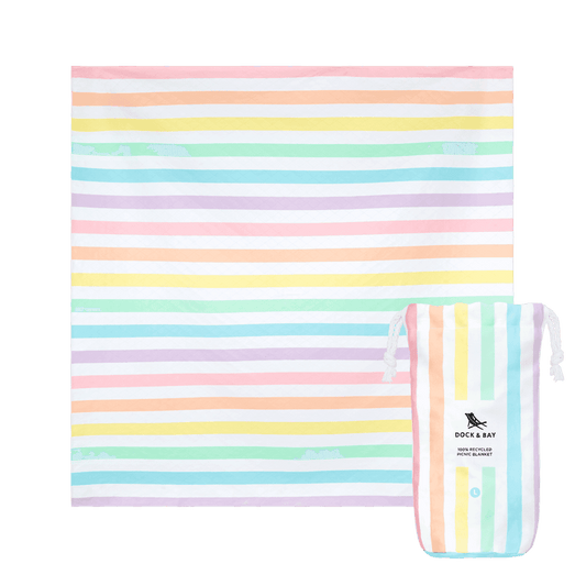 Unicorn Waves Picnic Blanket