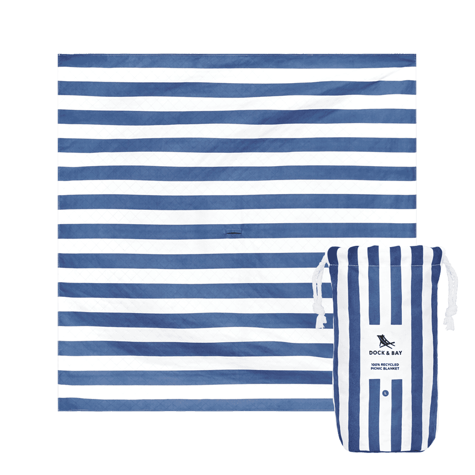 Whitsunday Blue Picnic Blanket for Outdoor Adventures