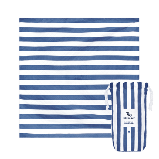 Whitsunday Blue Picnic Blanket for Outdoor Adventures