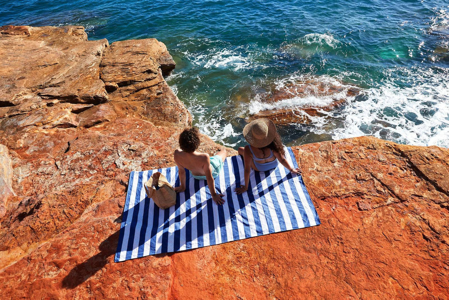 Whitsunday Blue Picnic Blanket for Outdoor Adventures