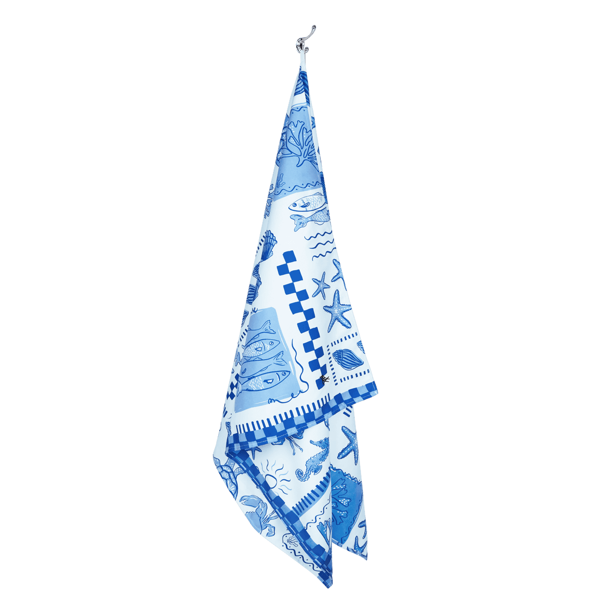 XL Grecian Shores Beach Towel for Your Beach Adventures