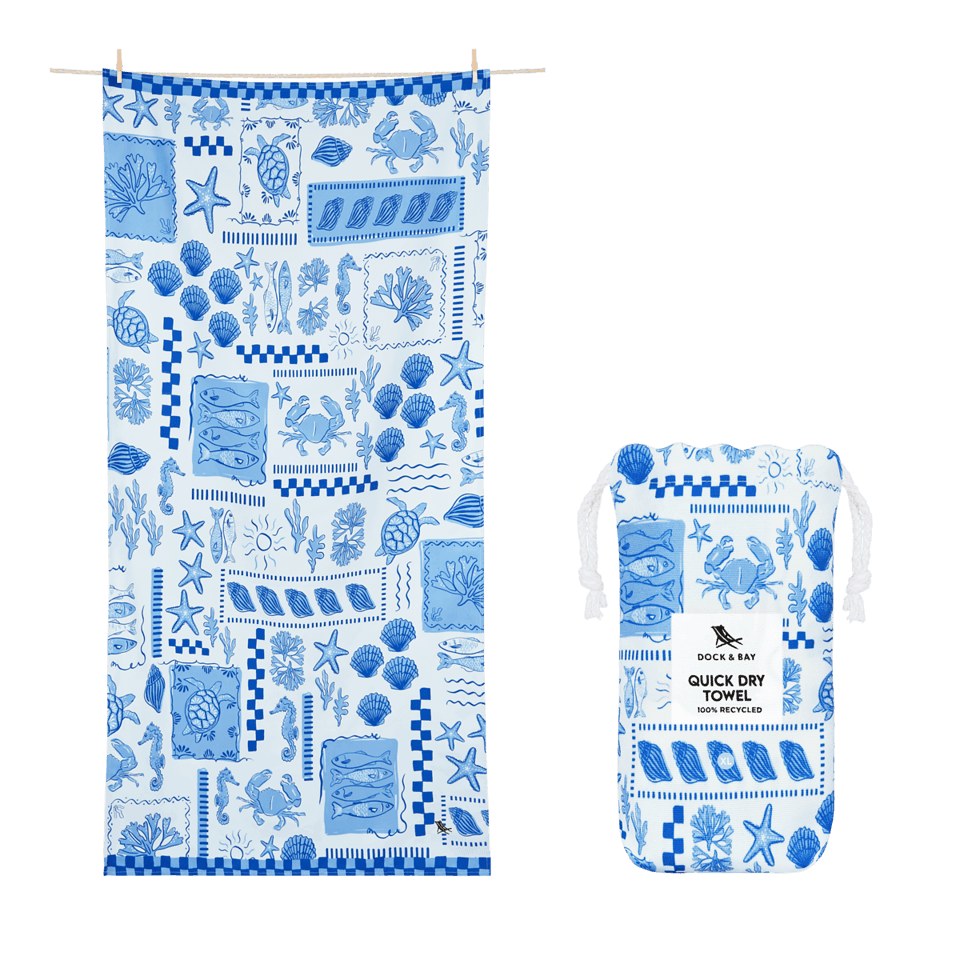 XL Grecian Shores Beach Towel for Your Beach Adventures