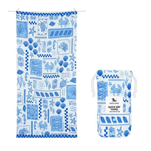 XL Grecian Shores Beach Towel for Your Beach Adventures