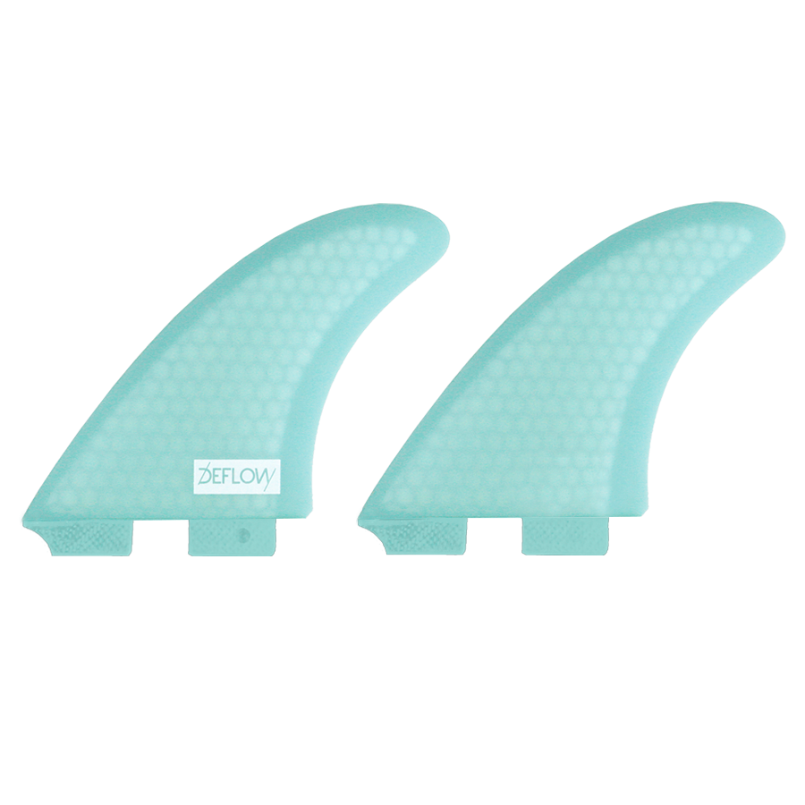 Deflow Duette twin fins