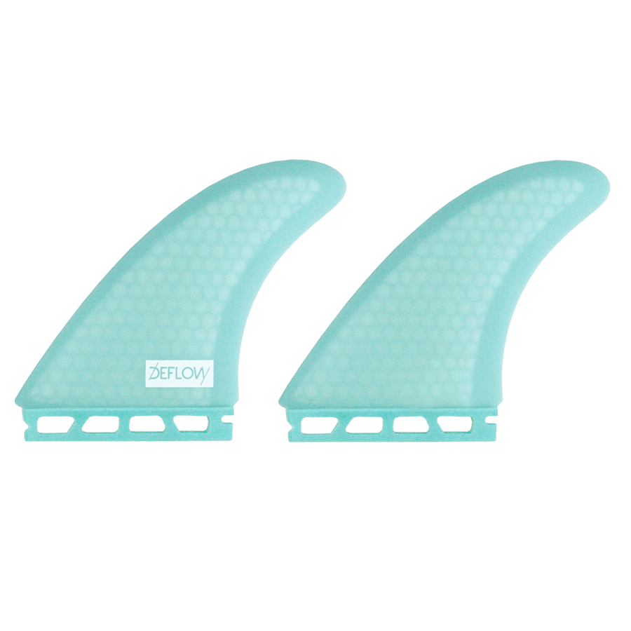 Deflow Duette twin fins