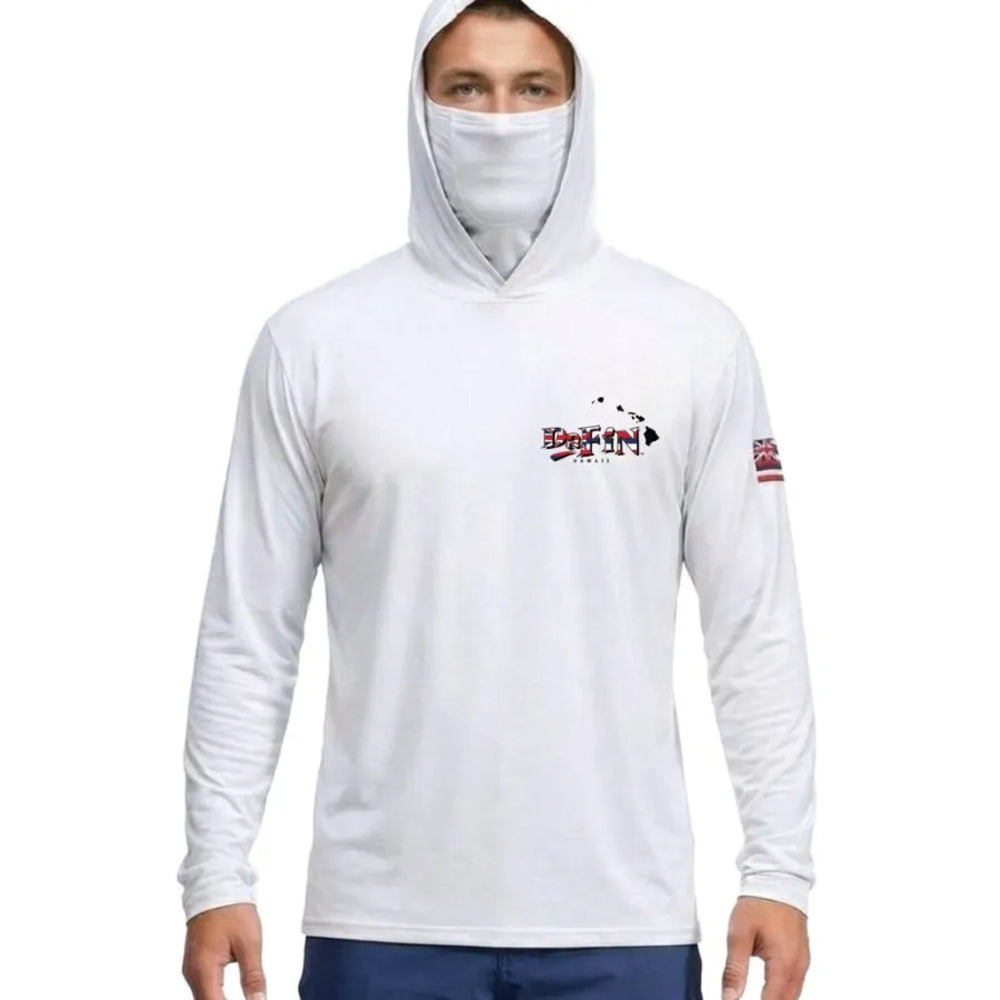 DaFin - Hooded Surf Shirt - White