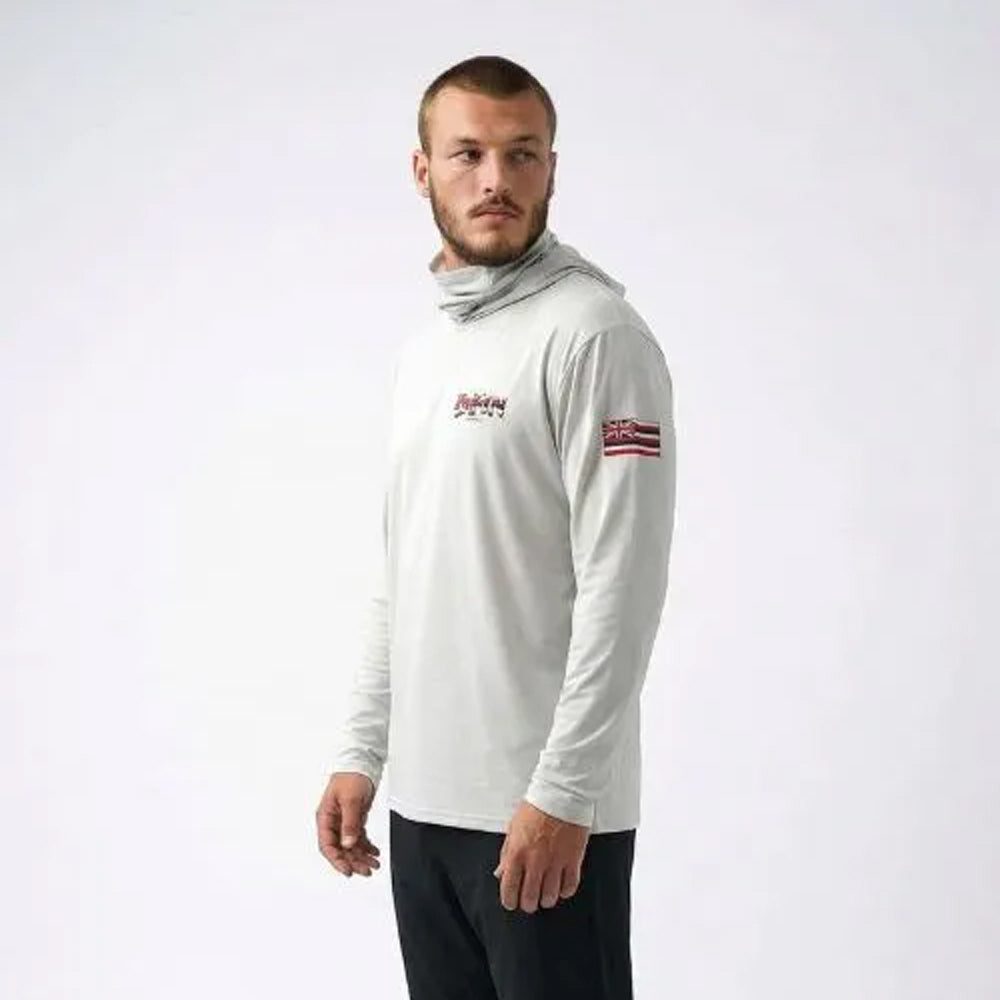 DaFin - Hooded Surf Shirt - White