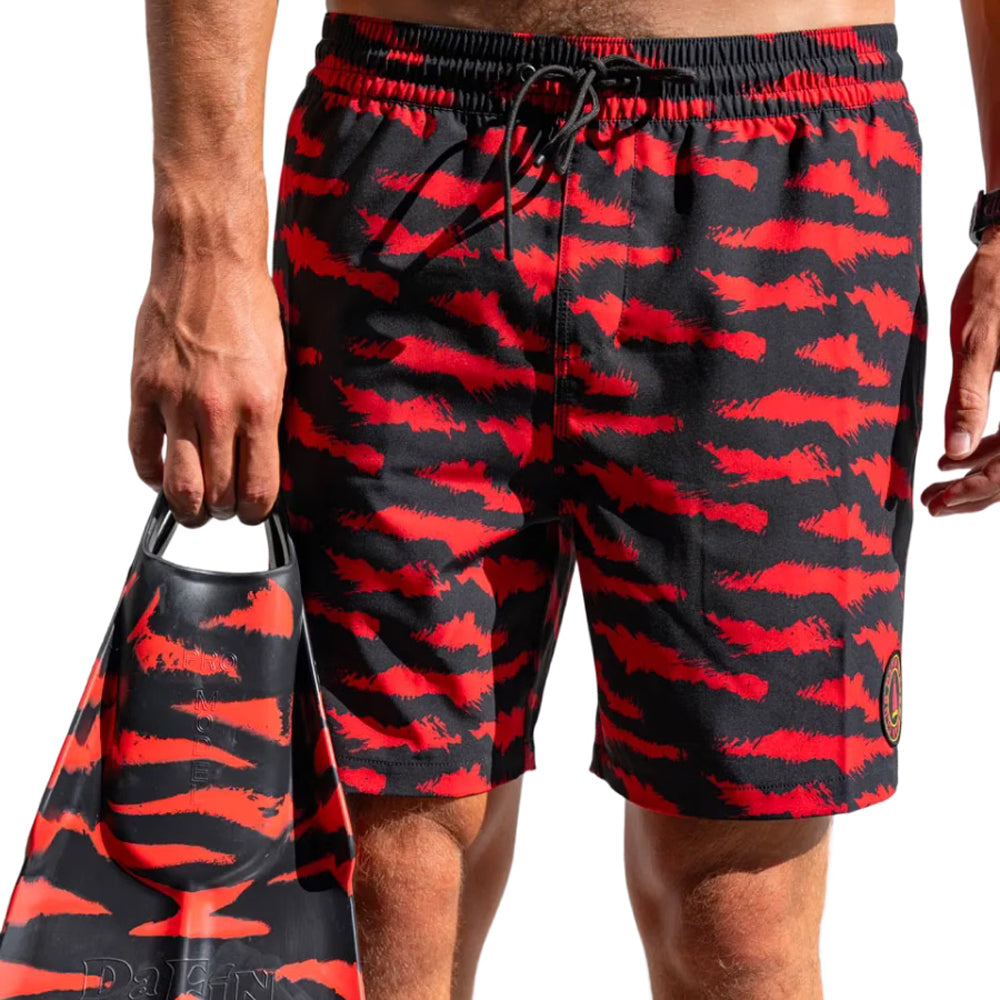 DaFin - Volley Shorts - Camo Black