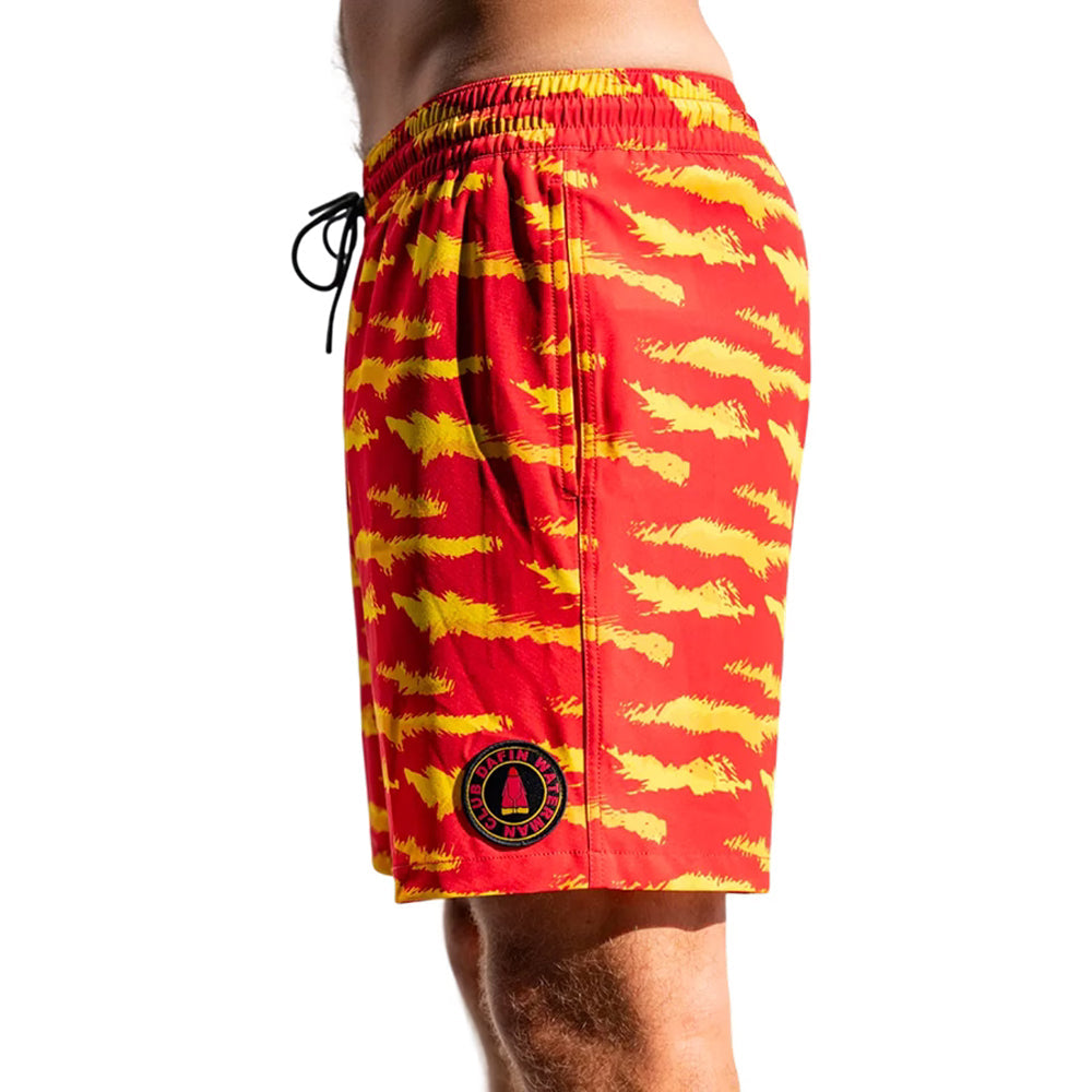 DaFin - Volley Shorts - Camo Red