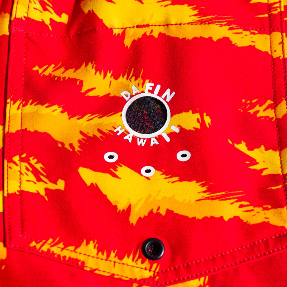 DaFin - Volley Shorts - Camo Red