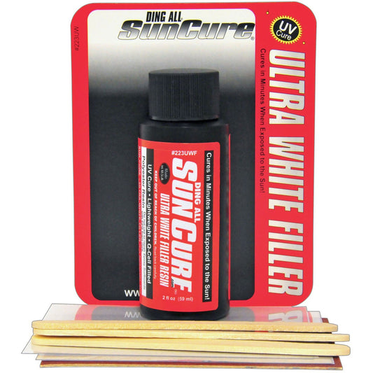 Ding All - Ultra White Polyester Filler 2oz Kit