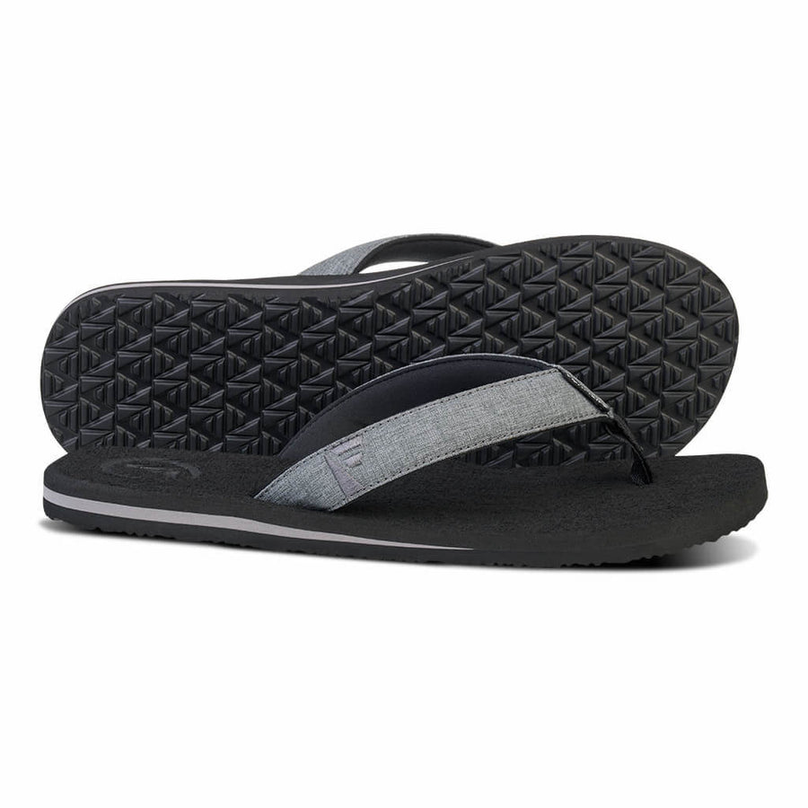 FoamLife - Sharp mens flip flop - black