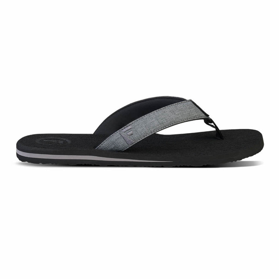 FoamLife - Sharp mens flip flop - black