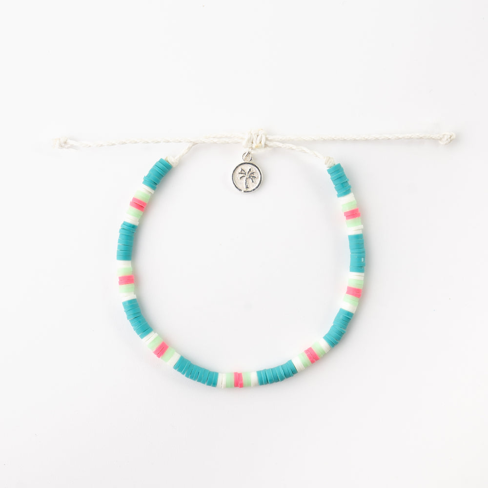 Colorful Pineapple Island Anklet FIA-013 with tropical charm.