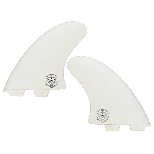 Flying Diamonds - Neal Purchase Jr - Apex Twin Fins - FCSII - White