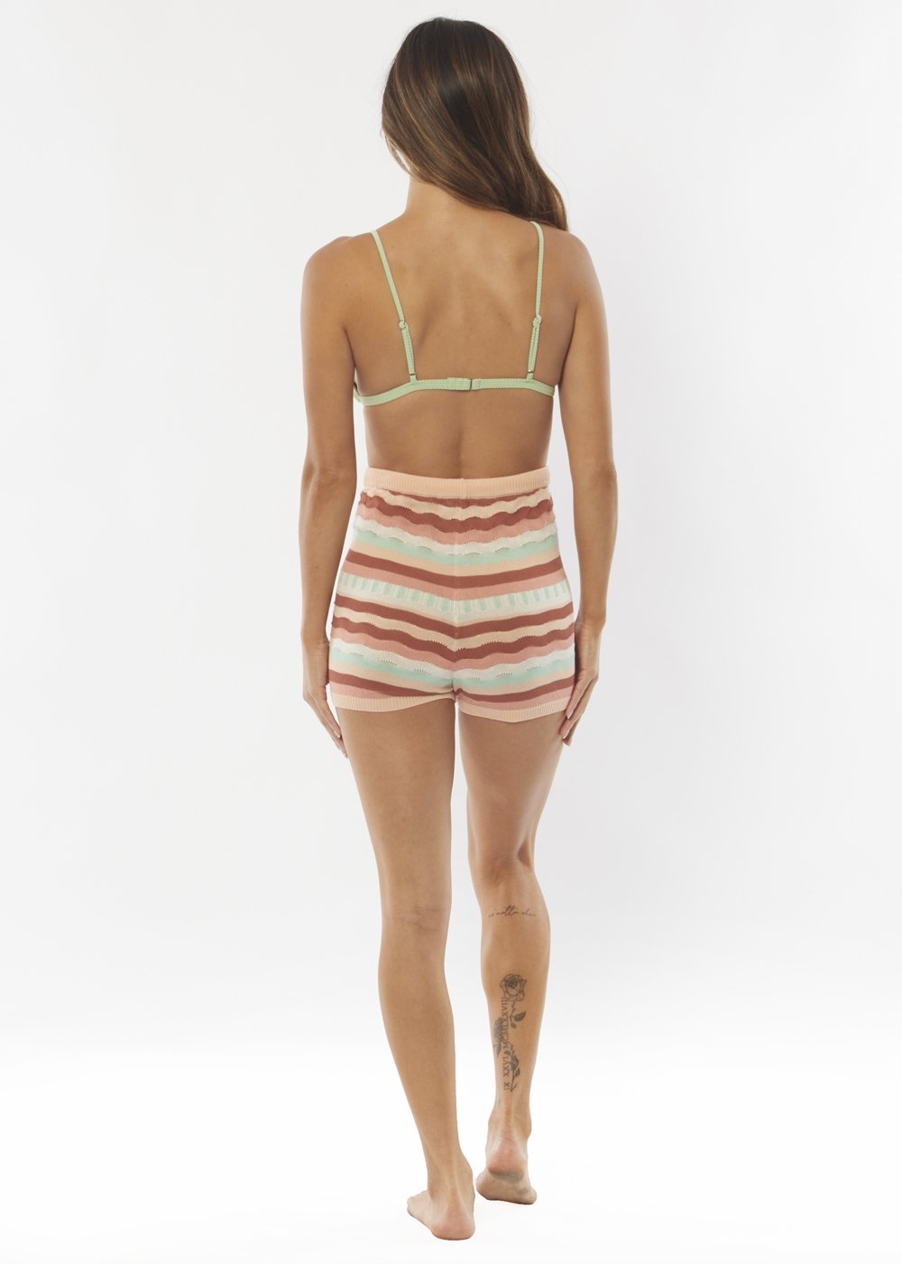 Sisstrevolution Empty Room Knit Short - Rust