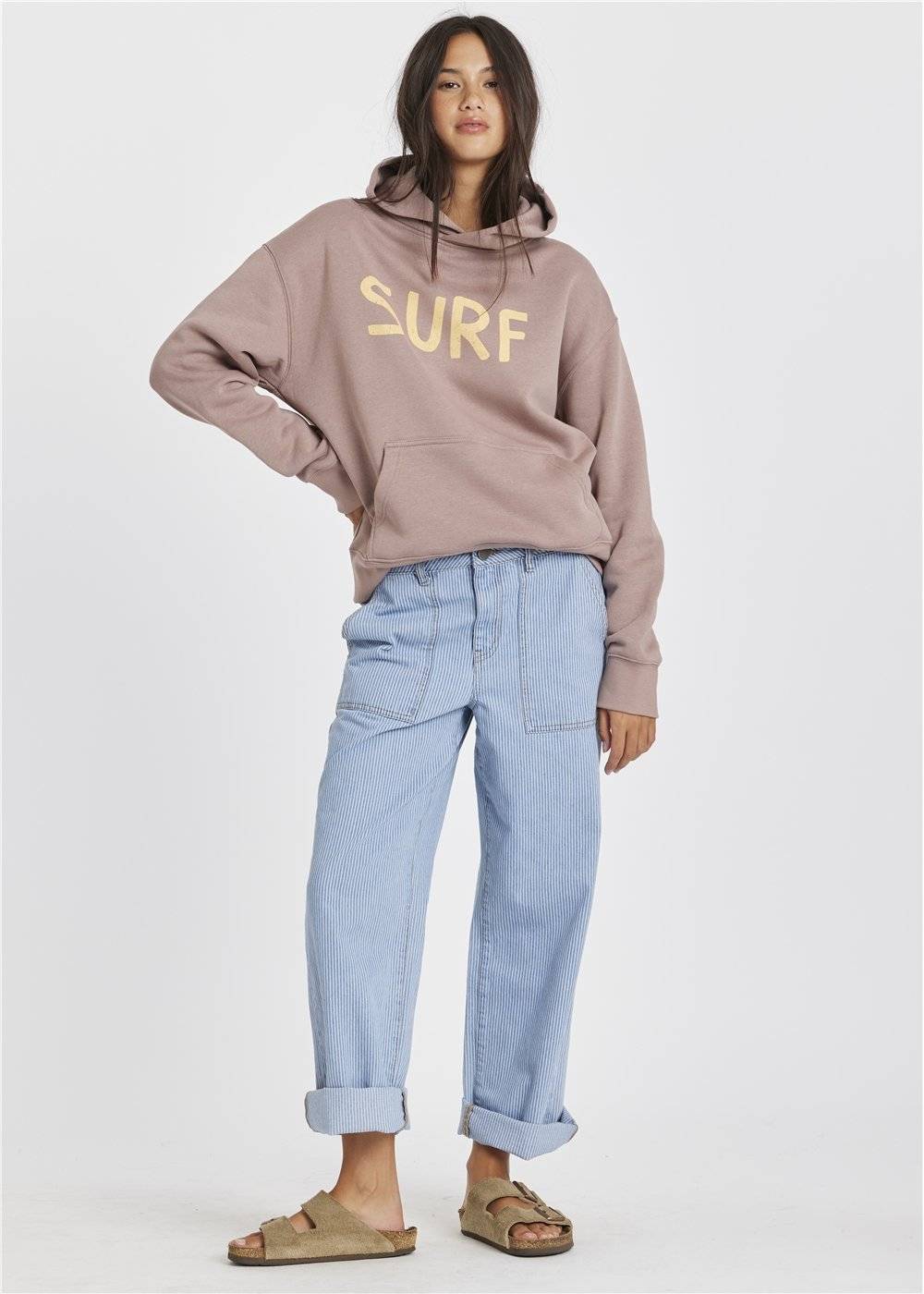 Sisstr Surf Long Sleeve Fleece Hoodie