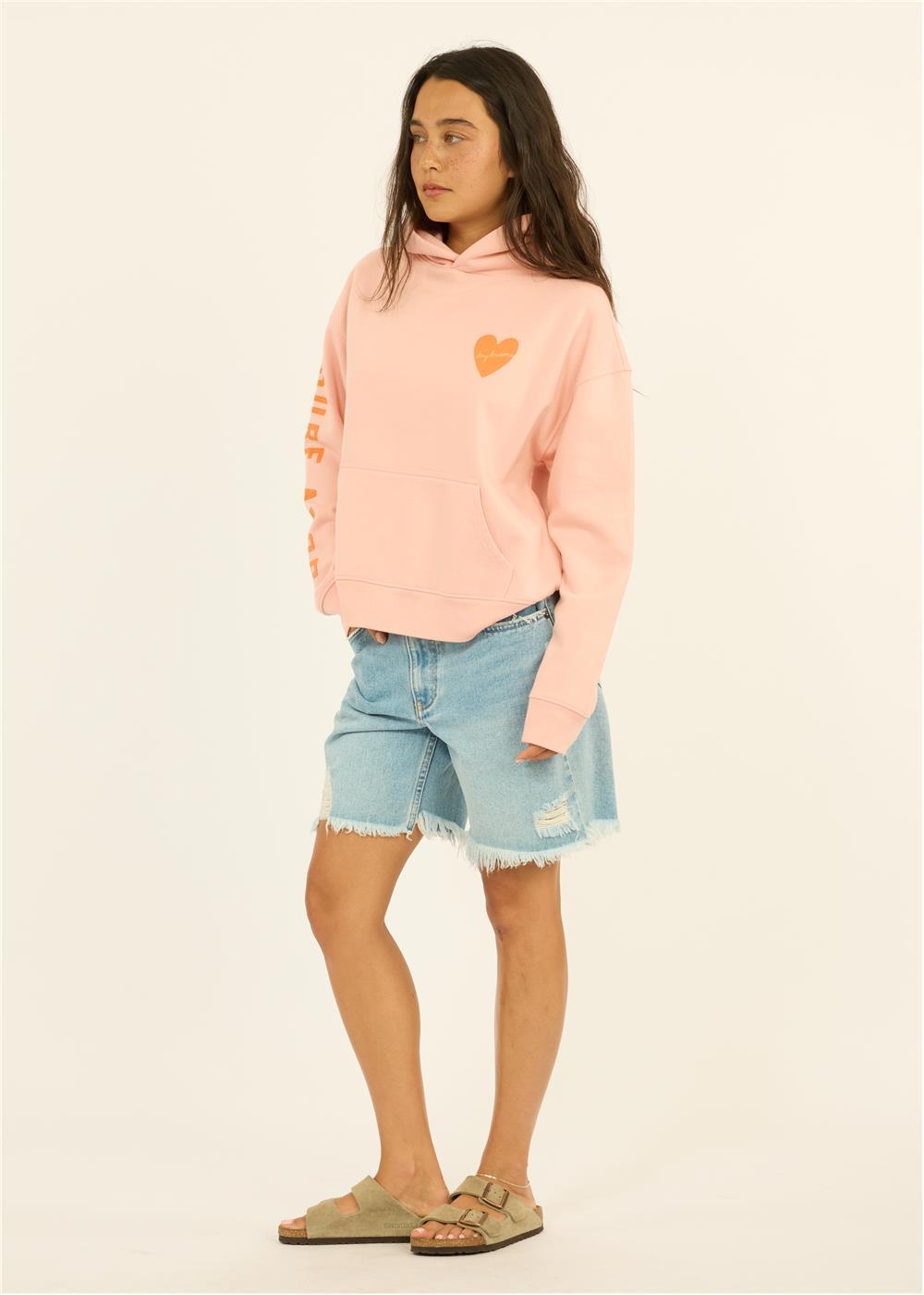 Sisstr Surf Check Fleece Hoodie