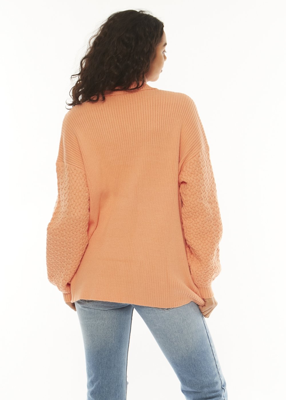 Sisstrevolution Flint Ls Sweater - sorbet