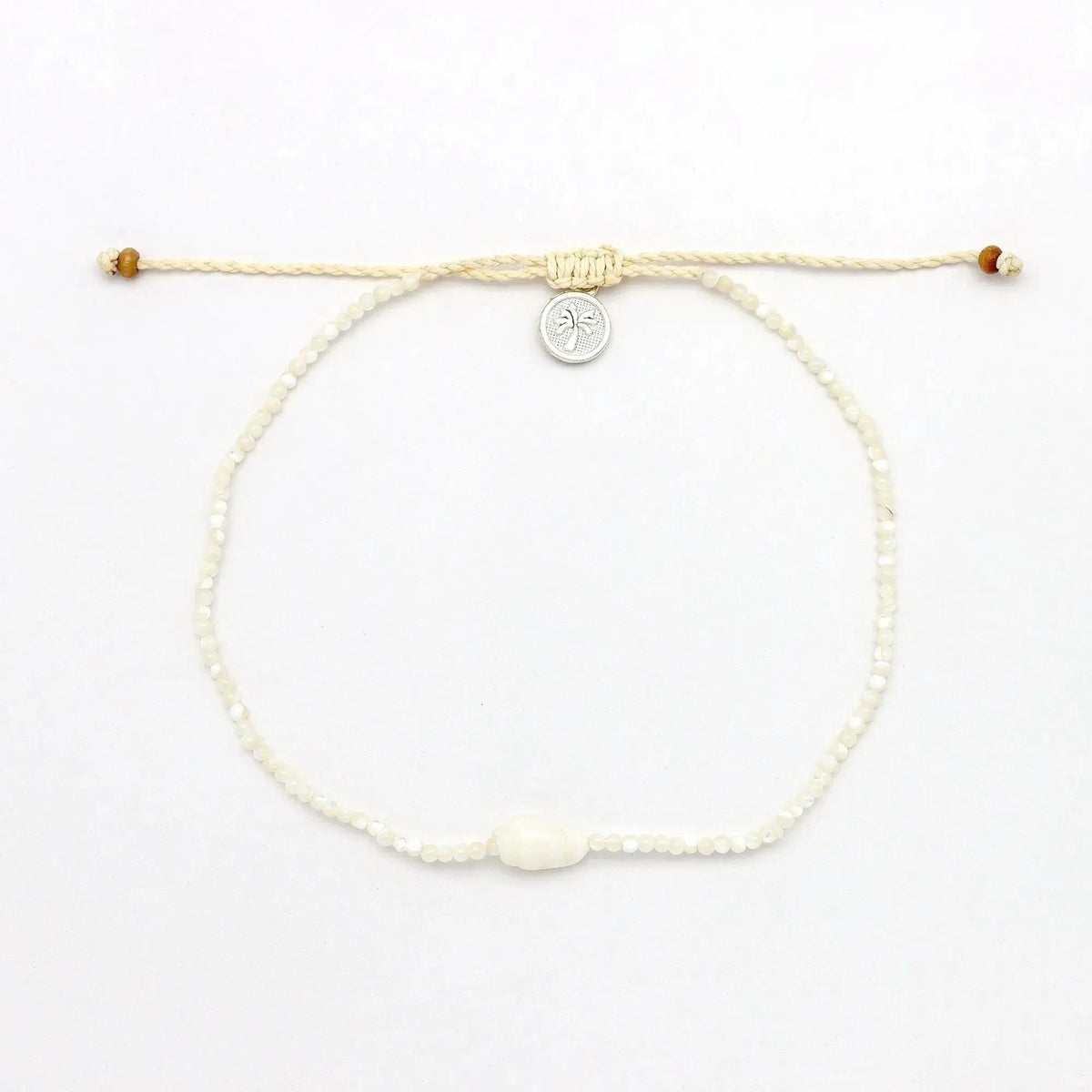 Giada Melati Shell Beaded Anklet