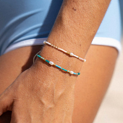 Pineapple island Giada Cinta Pearl Beaded Surf Bracelet