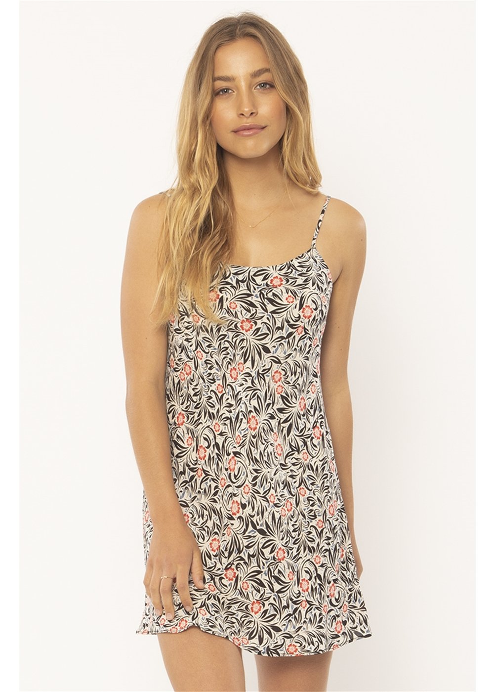 Sisstrevolution Seaside woven tank dress