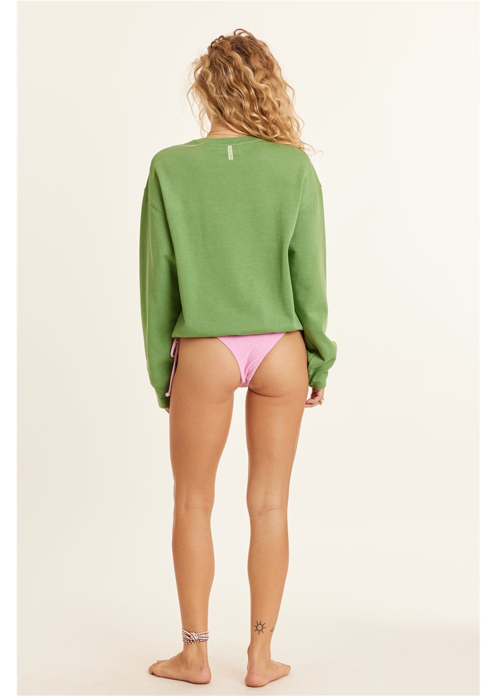 Sisstrevolution Lucia Long Sleeve Fleece Crew