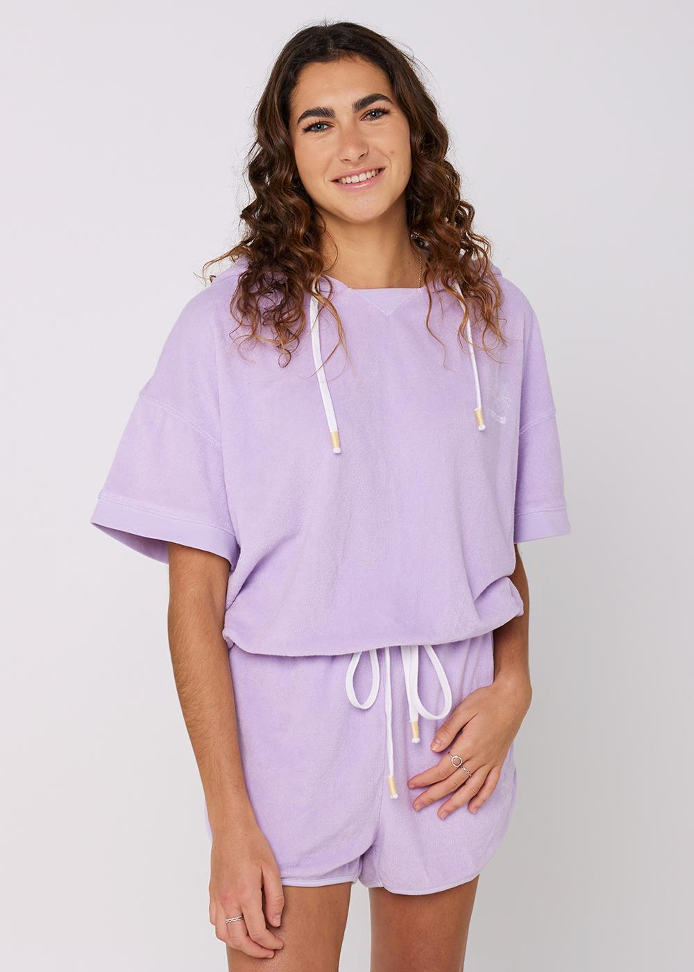 Sisstrevolution Aurora Hooded Fleece - Soft Orchid