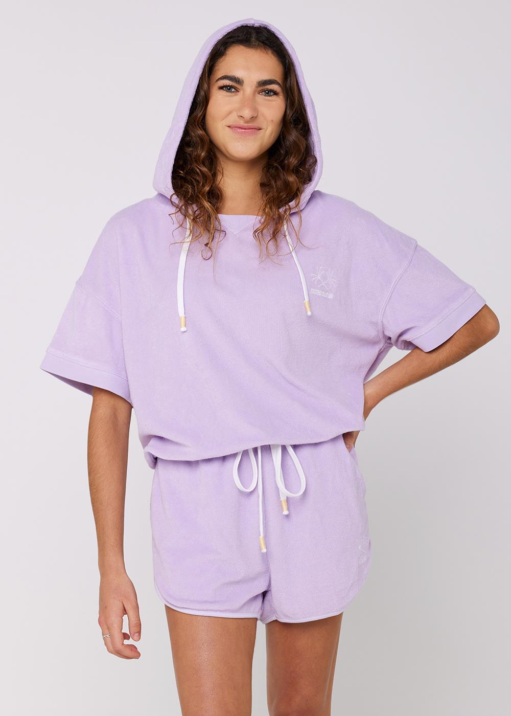 Sisstrevolution Aurora Hooded Fleece - Soft Orchid