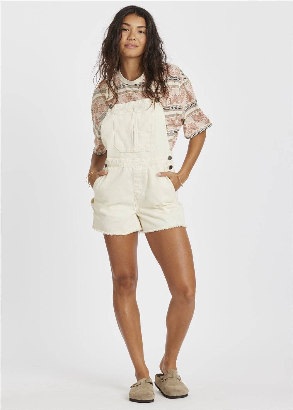 Sisstr Salty Days Woven Shortall