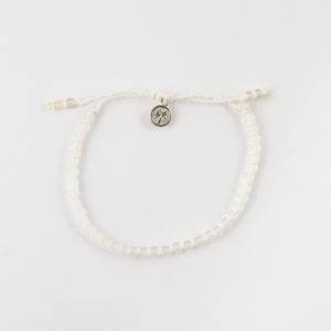 Pineapple Island Marley Glass Beaded Anklet