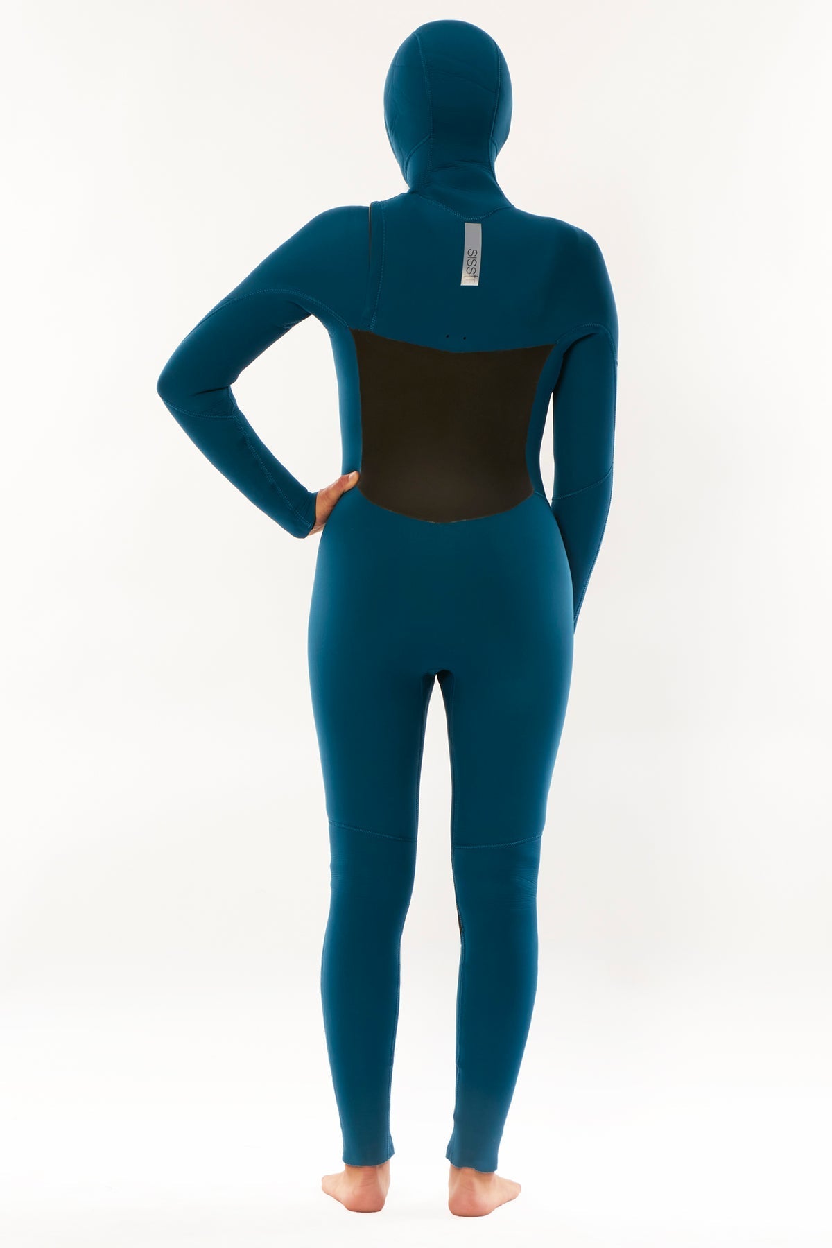 Sisstrevolution 7 Seas 6/5 Hooded Chest Zip Wetsuit - Laguna