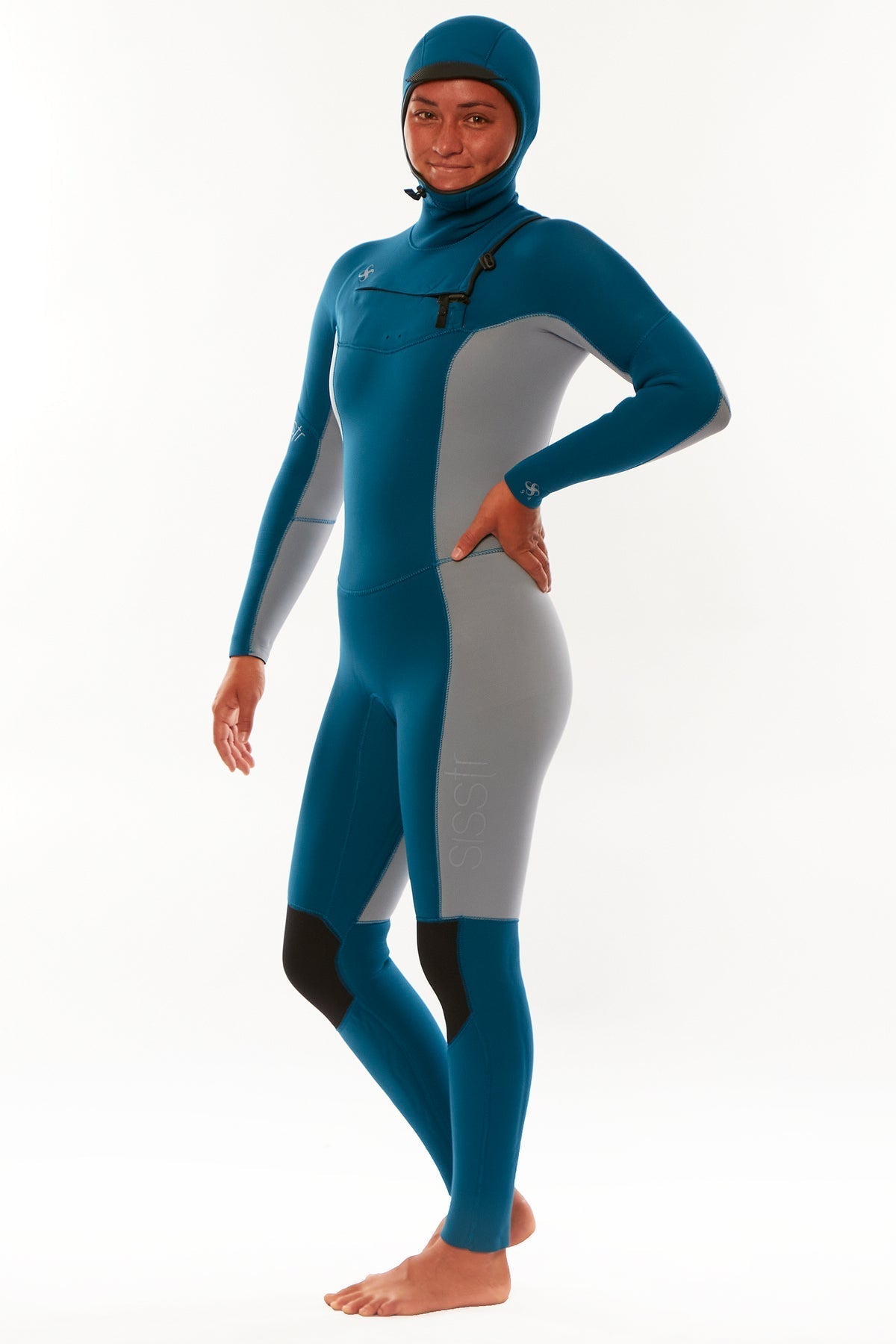 Sisstrevolution My seas 5/4 Hooded Chest Zip Full Wetsuits