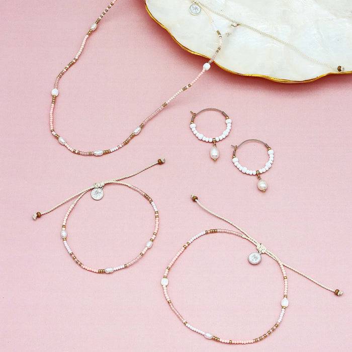 GIADA GEGAMBAR WIRE HOOP EARRINGS