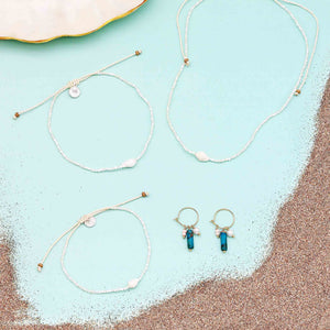 Pineapple Island Giada Melati Shell Beaded Necklace