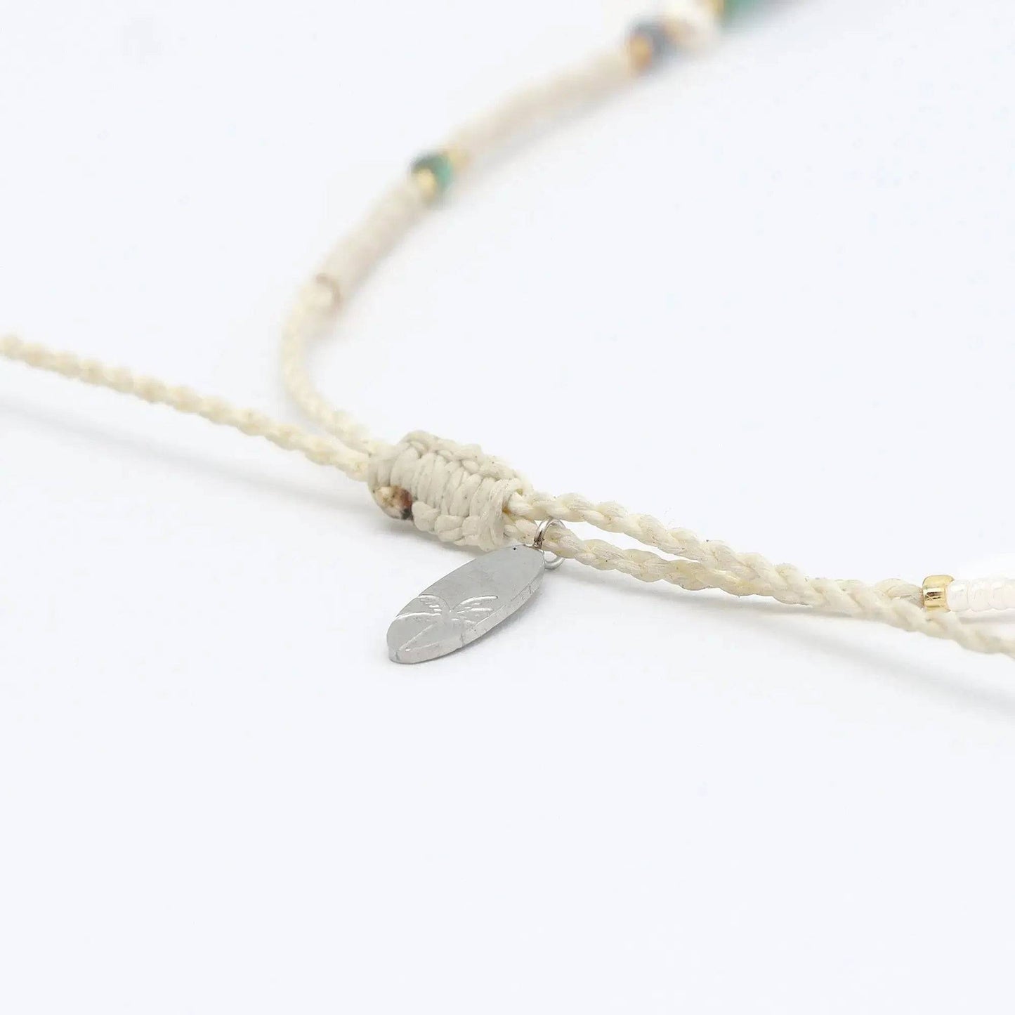 Giada Pelita Beaded Necklace with Natural Elements