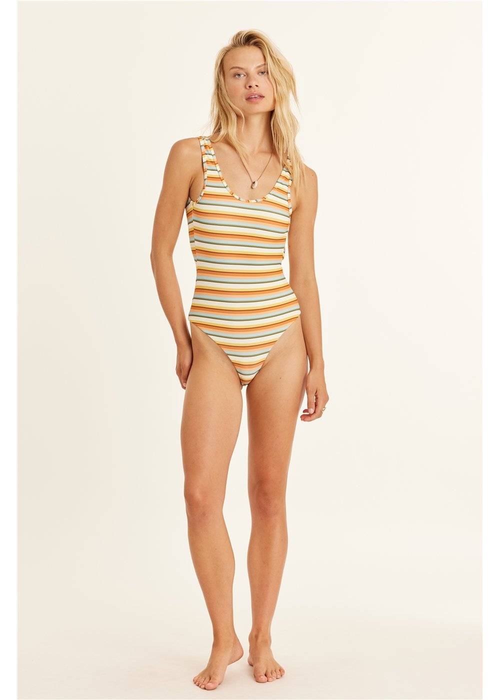 Sisstrevolution Line Up One Piece Cheeky - Multi