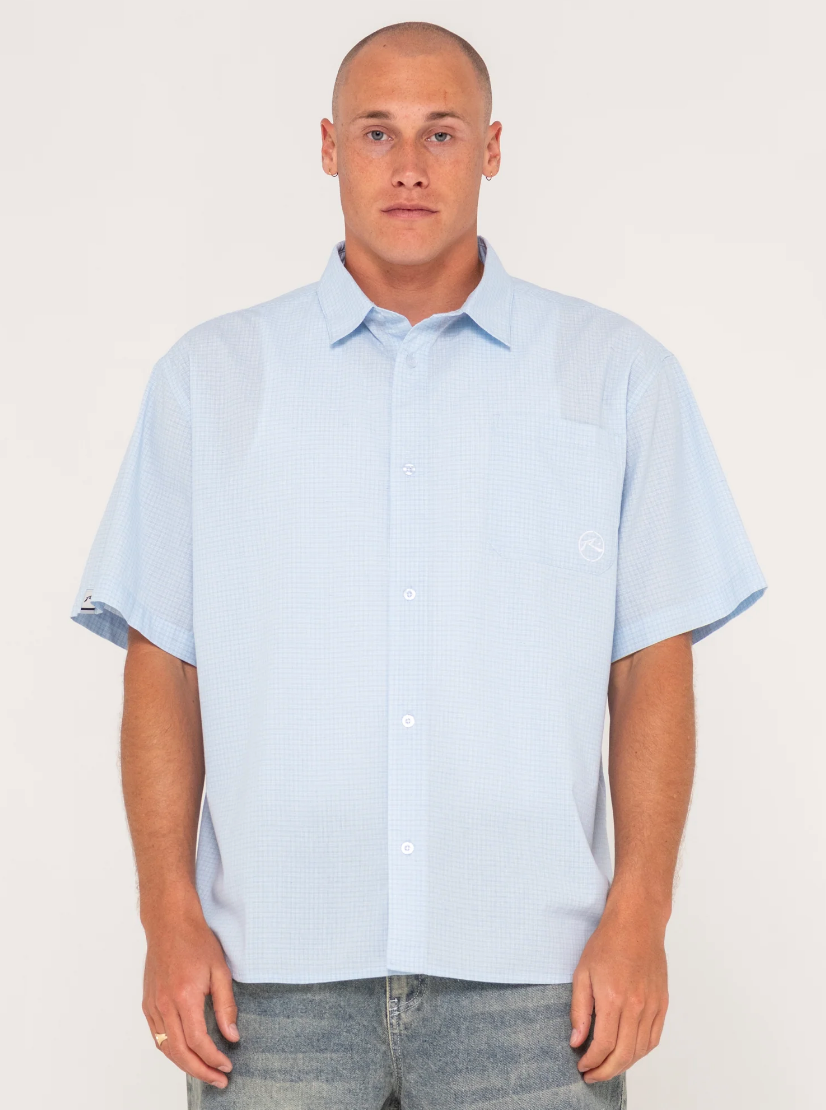 Rusty Hoodus Check Short Sleeve Shirt