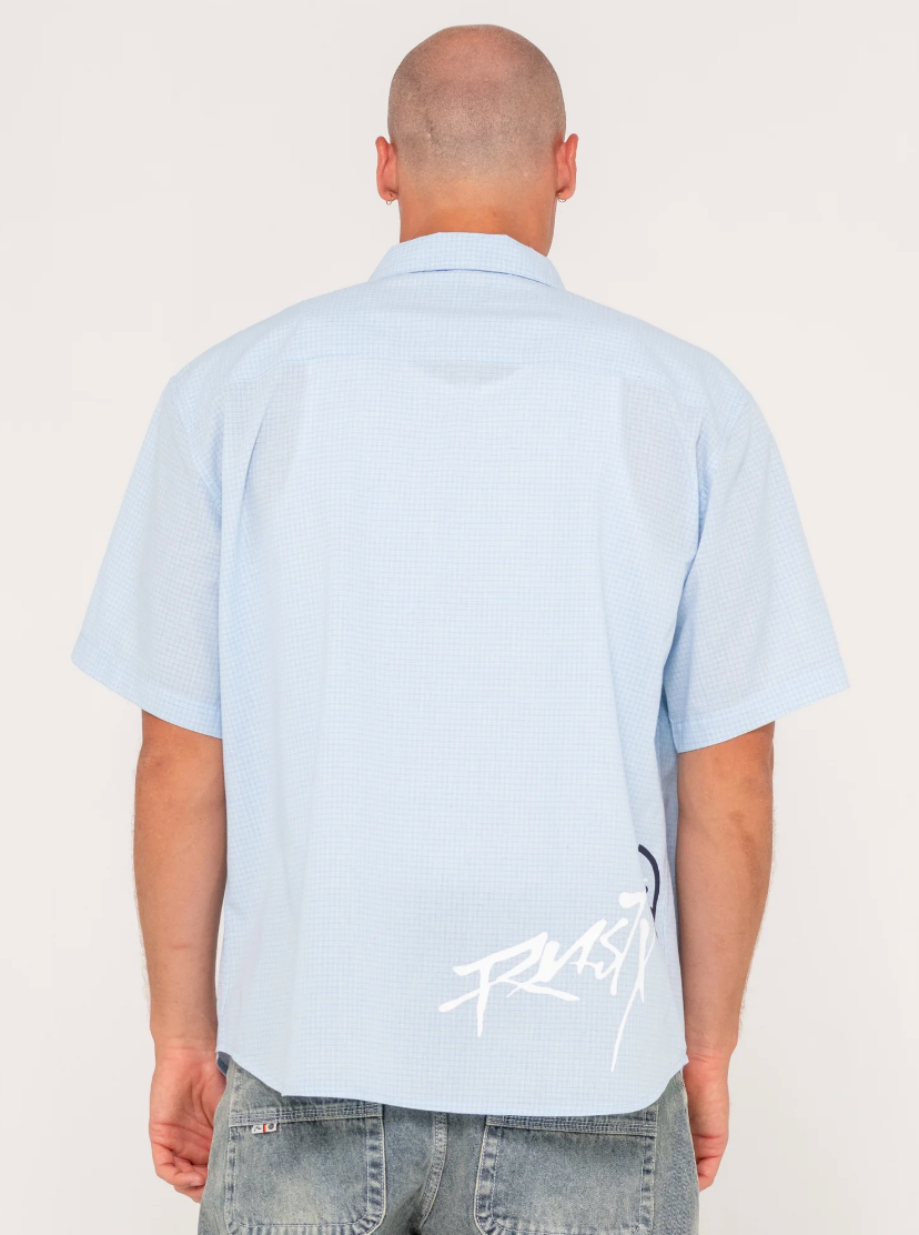 Rusty Hoodus Check Short Sleeve Shirt