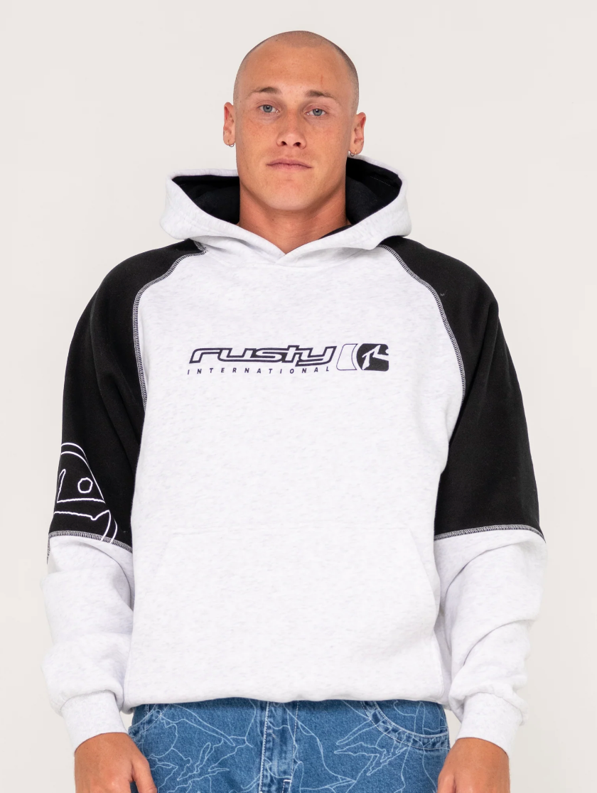 Rusty Incognito Hooded Fleece