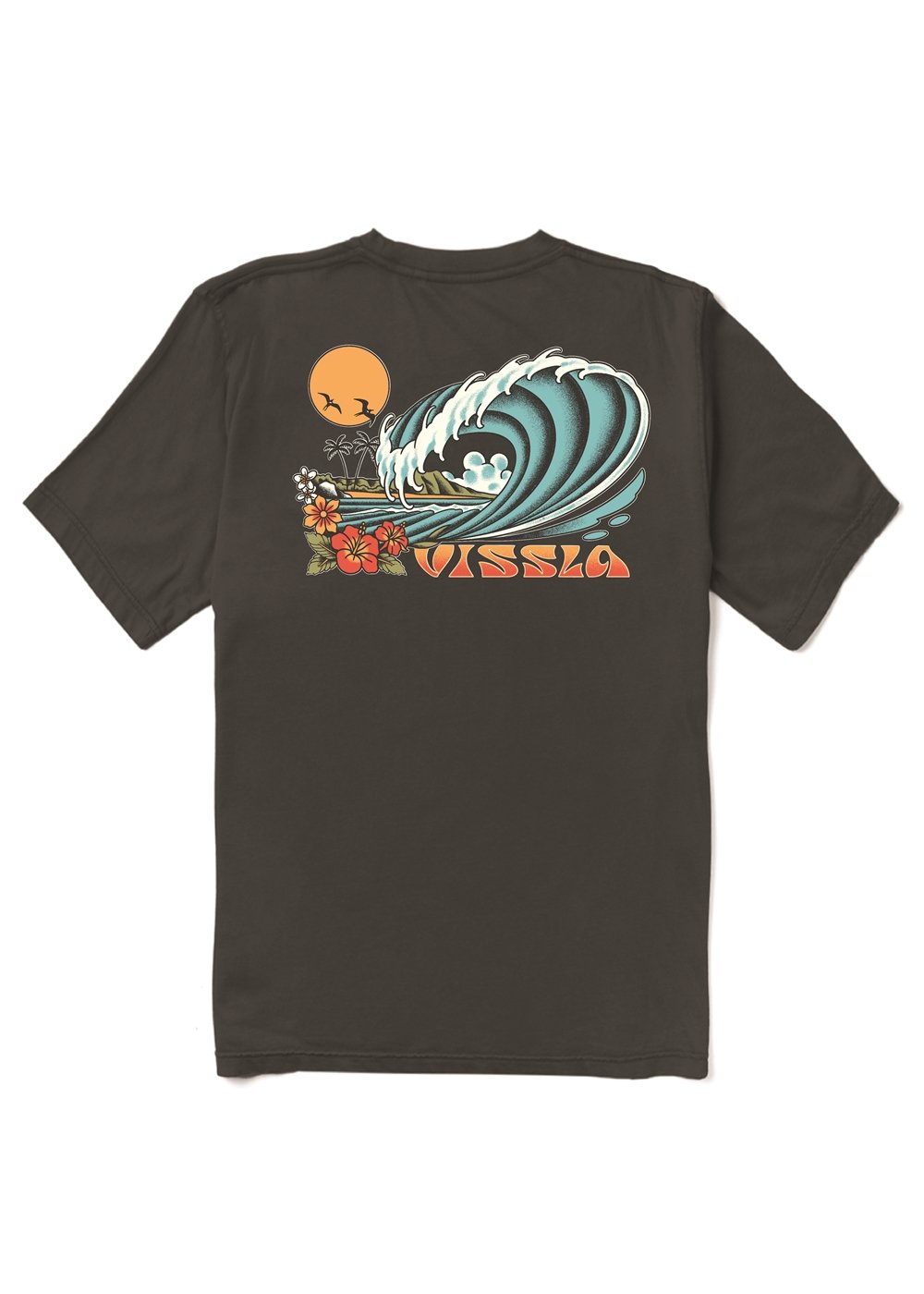 Vissla Breakers Kids Tee in Black