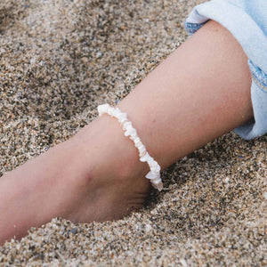 Pineapple Island Canggu Puka Shell Surfer Anklet