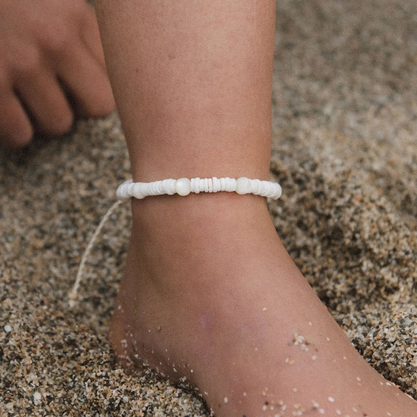 Madasari Beach Mother of Pearl Anklet Design
