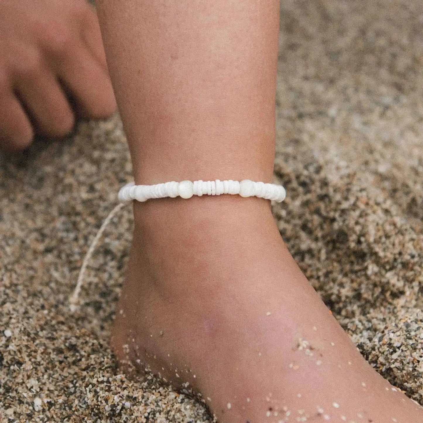 Madasari Beach Mother of Pearl Anklet Design
