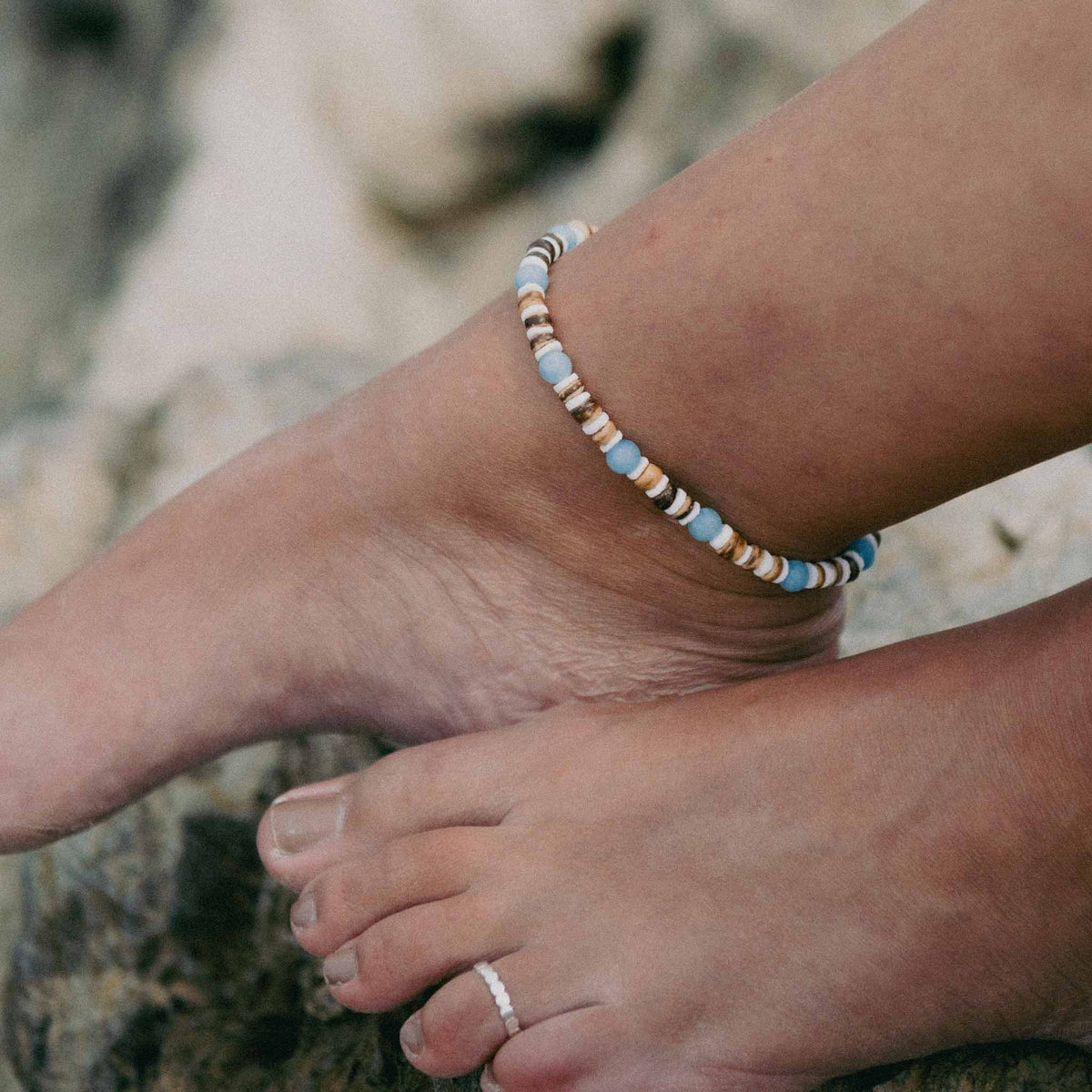 Manta Point Surfer Anklet