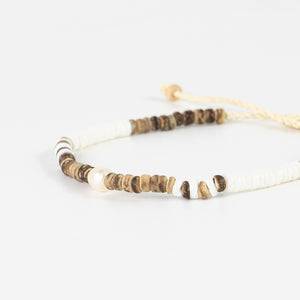 Pineapple Island Kauai Puka Shell & Pearl Anklet